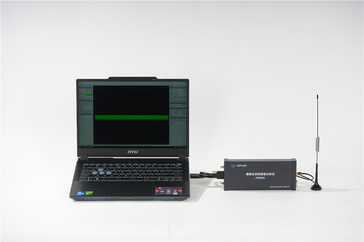 PD80A野外适用频谱分析仪连接笔记本